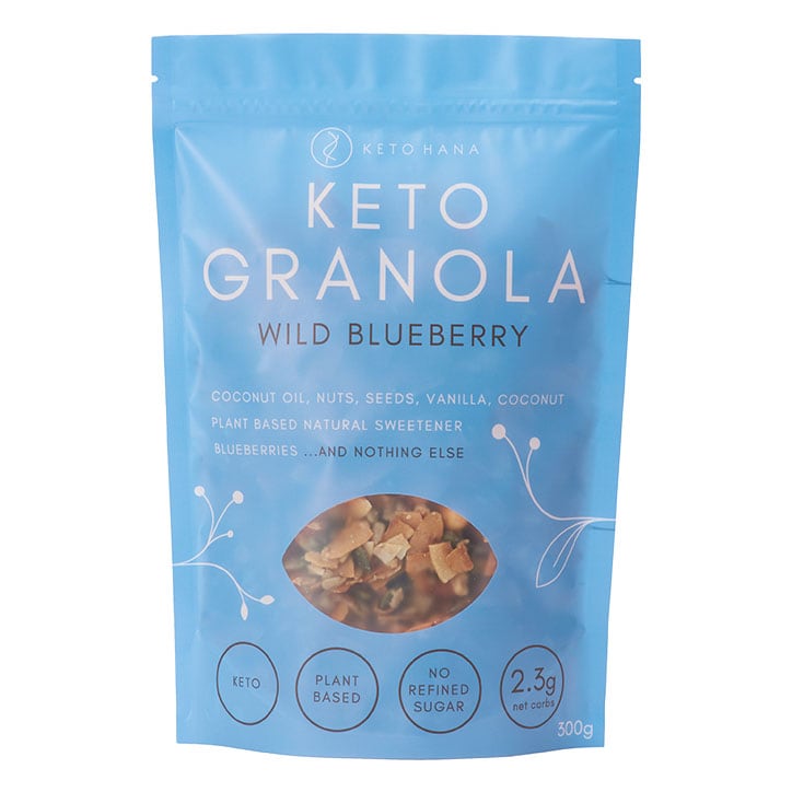 Keto Hana Wild Blueberry Granola 300g